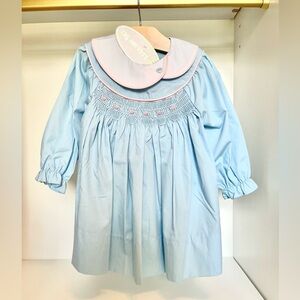 NWT LULLABY SET Courtney Dress in Blue size 24m